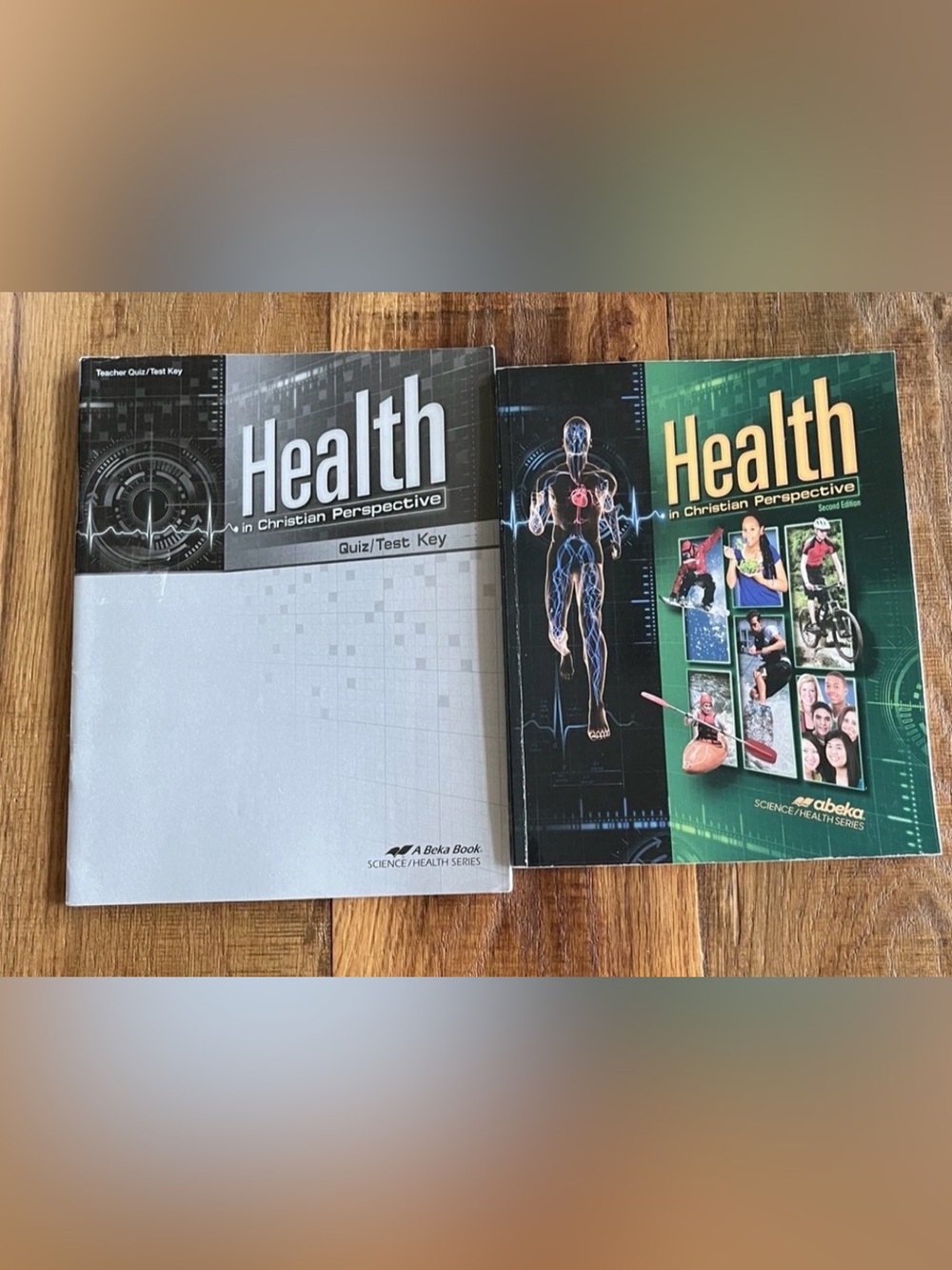 Abeka Health in Christian Perspective Student Textbook Teacher Quiz Test Key 2nd